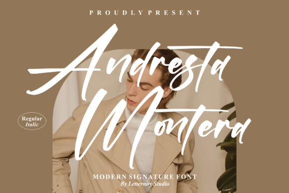 Andresta Montera: A Script Font for Editorial Elegance