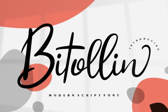 Bitollin: A Handwritten Font for Crafters and Makers