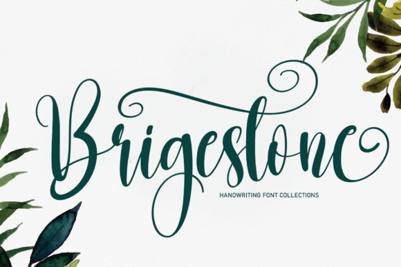 Brigestone: A Graceful Script Font for Editorial Design