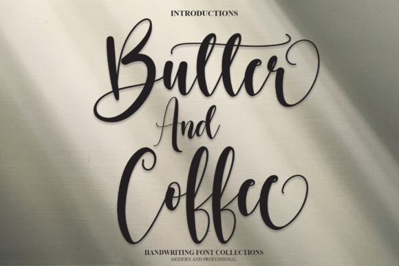Butter and Coffee: A Charming Handwritten Font for Web Design