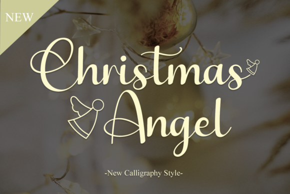 Christmas Angel: A Font for Elegant Editorial Design