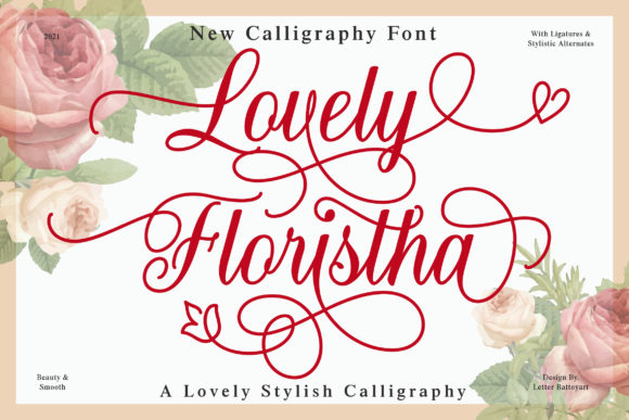Discover the Charm of Lovely Floristha Font