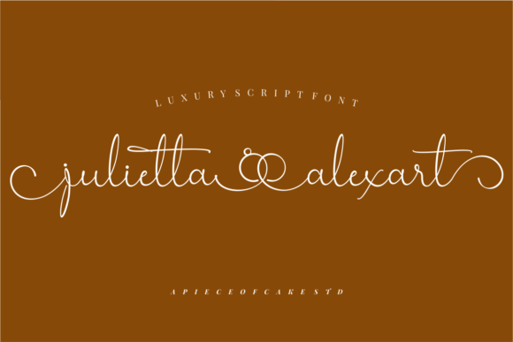 Discover the Elegance of Julietta Alexart Font