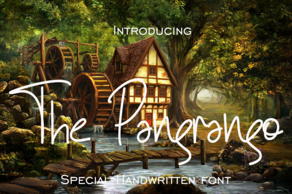 Discover The Pangrango: A Handwritten Font for Elegant Branding