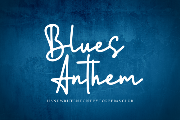 Elevate Your Web Design with Blues Anthem Font