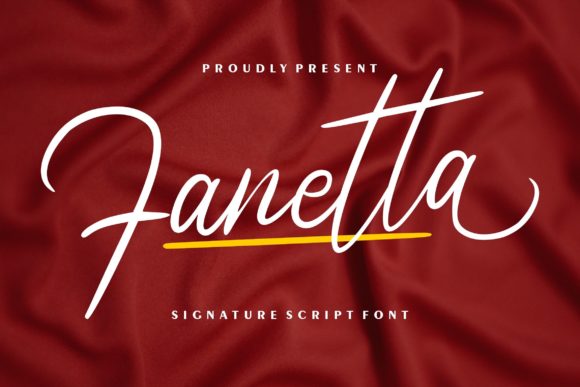 Elevate Your Web Design with Fanetta: A Modern Script Font