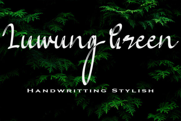 Enhance Your Brand with Luwung Green Font