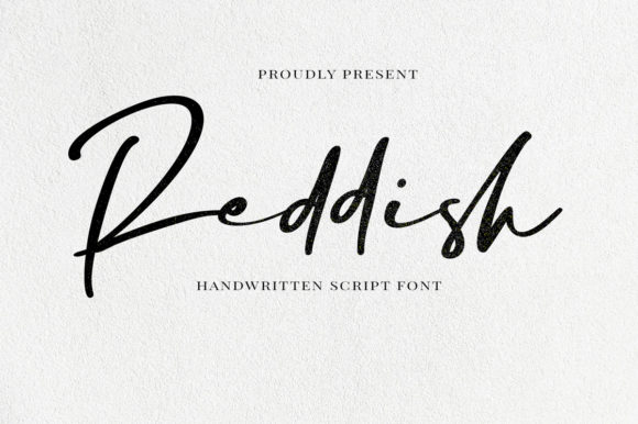 Enhance Your Brand with Reddish: A Stylish Handwritten Font