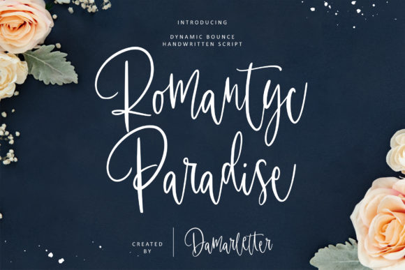 Enhance Your Brand with Romantyc Paradise Font