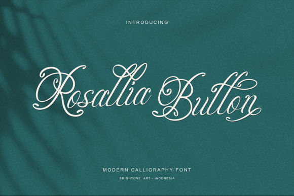 Enhance Your Campaign with Rosallia Button Font