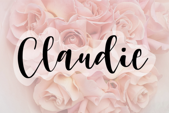 Enhance Your Campaigns with Claudie: A Charming Handwritten Font