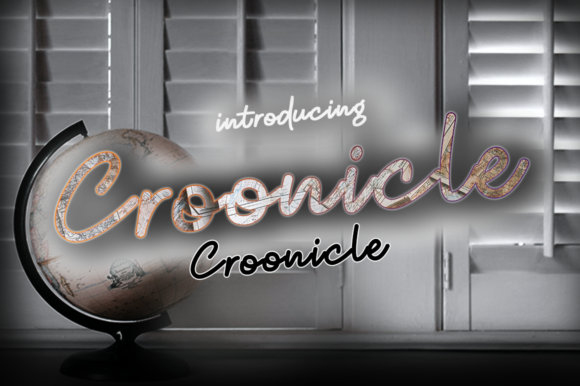 Introducing Croonicle: A Bold Script Font for Web Design