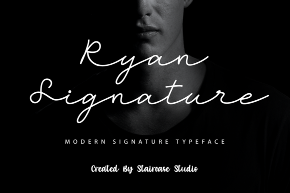 Introducing Ryan Signature: A Versatile Font for Creative Branding