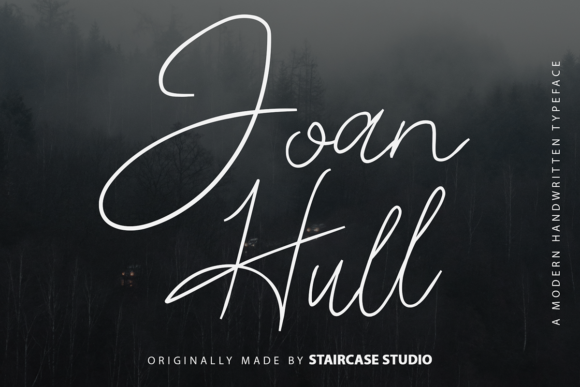 Joan Hull: Elevate Your Brand with This Exquisite Script Font