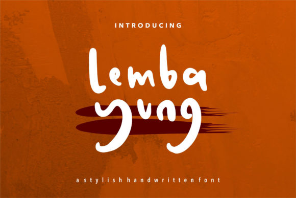 Lembayung: A Script Font with Elegance and Charm