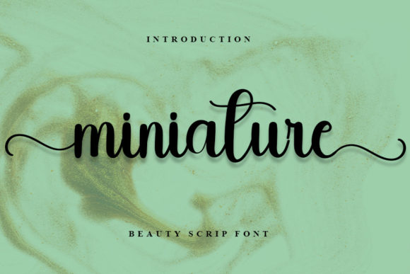Miniature: A Handwritten Font for Stylish Web Design