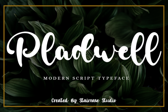 Pladwell: A Bold and Modern Handwritten Font for Crafters