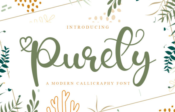Purety: A Graceful Font for Elegant Editorial Design