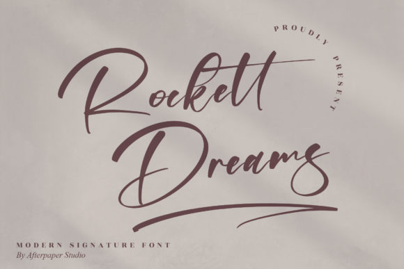 Rockett Dreams: A Versatile Script Font for Web Design