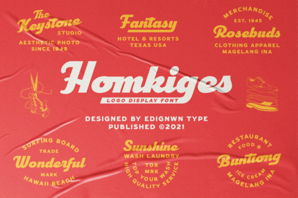 Transform Your Brand with Homkiges Font Collection