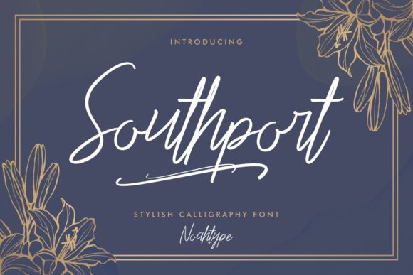 Transform Your Brand with Southport: A Stylish Script Font