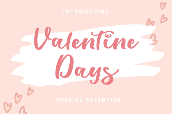 Valentine Days: A Premium Script Font for Editorial Design
